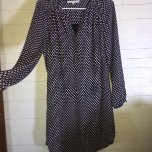 Daniel Rainn Navy Print Tunic Dress